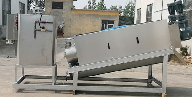 叠螺式污泥脱水机应用的时候应注意事项